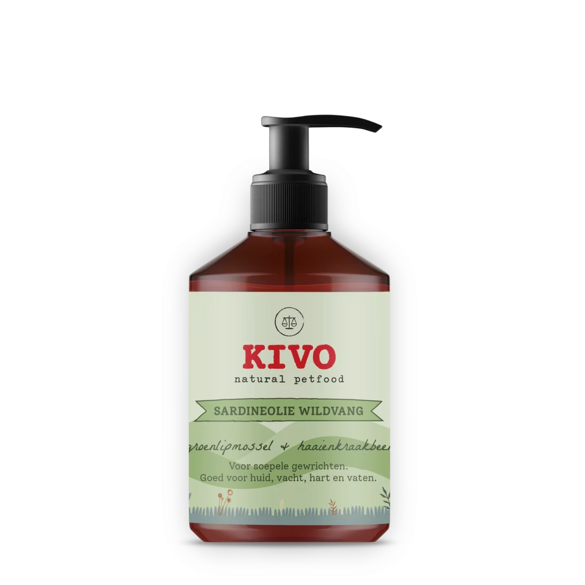 Kivo Ulje Sardine - Zelenousna Dagnja I Hrskavica Morskog Psa 500ml - Slika 1