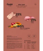 Gosbi - Fresko Dog Wild Adult 375 G - Slika 2