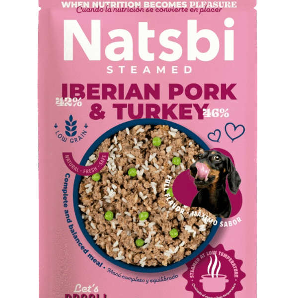 NATSBI STEAMED IBERIAN PORK TURKEY 200 G
