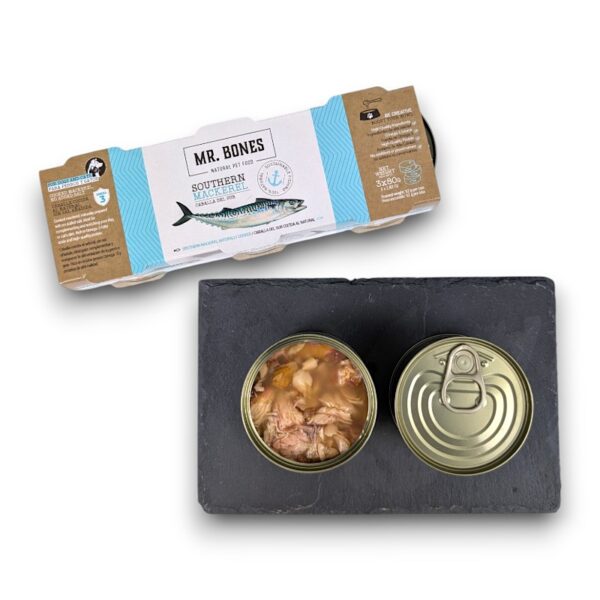 Mr. Bones - Topper - Skuša kuhana u vodi 3x80g