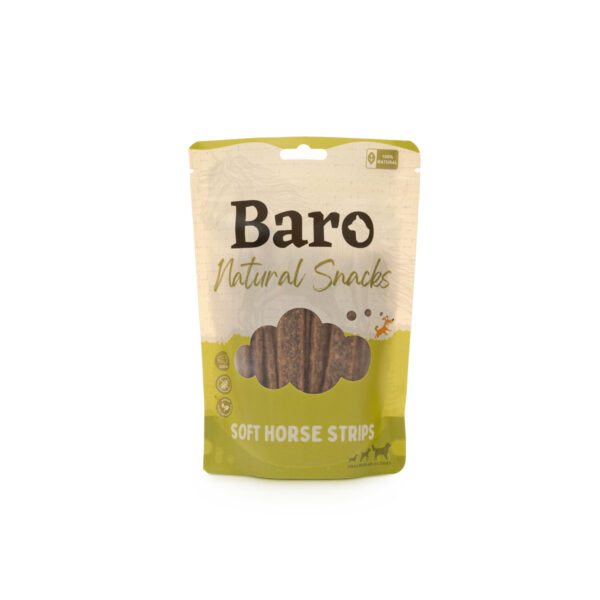 NAT SNACKS SOF STRIPS - HORSE 150G