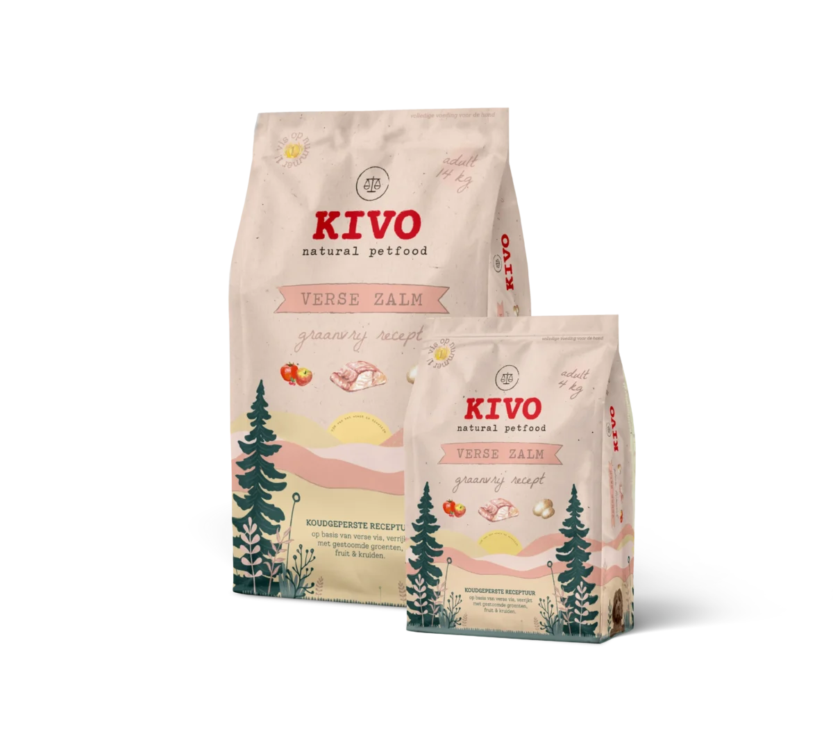 Kivo - Grain Free - Losos - Slika 1