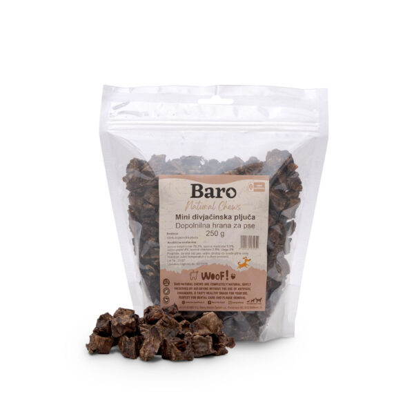 NATURAL CHEWS - DIVLJAČ PLUĆA MINI 250G