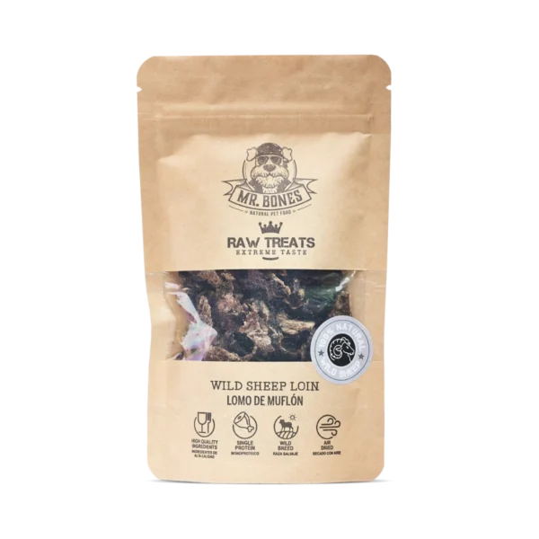 RAW TREATS WILD SHEEP LOIN 45G