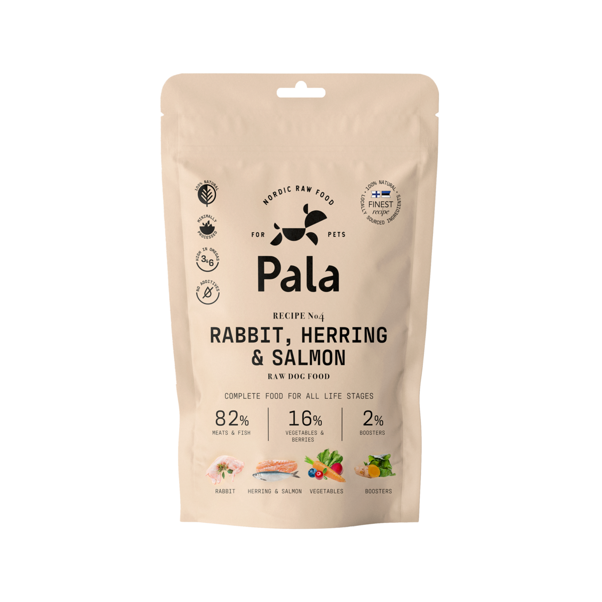 PALA Recipe #4 - Kunić, haringa i losos - Slika 1
