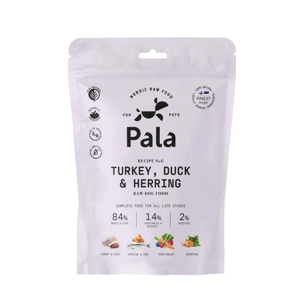 PALA Recipe #6 - Puretina, patka i haringa - Slika 1