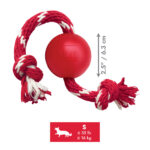 Kong Ball W Rope S - Slika 2