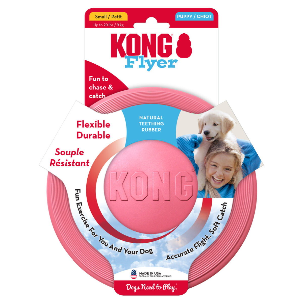 Kong Puppy Flyer S/M - Slika 1