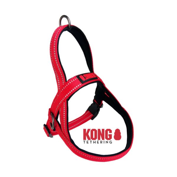 KONG NORWG. HARNESS RED S