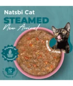 Gosbi - Natsbi Cat Steamed - Piletina I Prepeličje Jaje  80 G - Slika 4