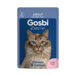Gosbi Delicat Adult Piletina I Losos - Pašteta 70g