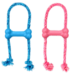 Kong Puppy Goodie Bone W Rope XS - Image 4