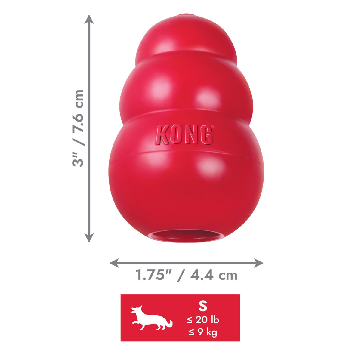 KONG Classic - igračka za pse - Slika 2