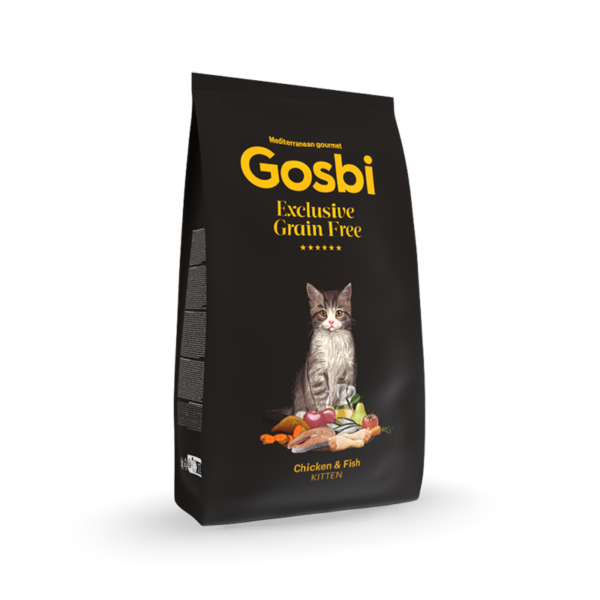 Gosbi Exclusive Grain Free - Mačići - Piletina i riba