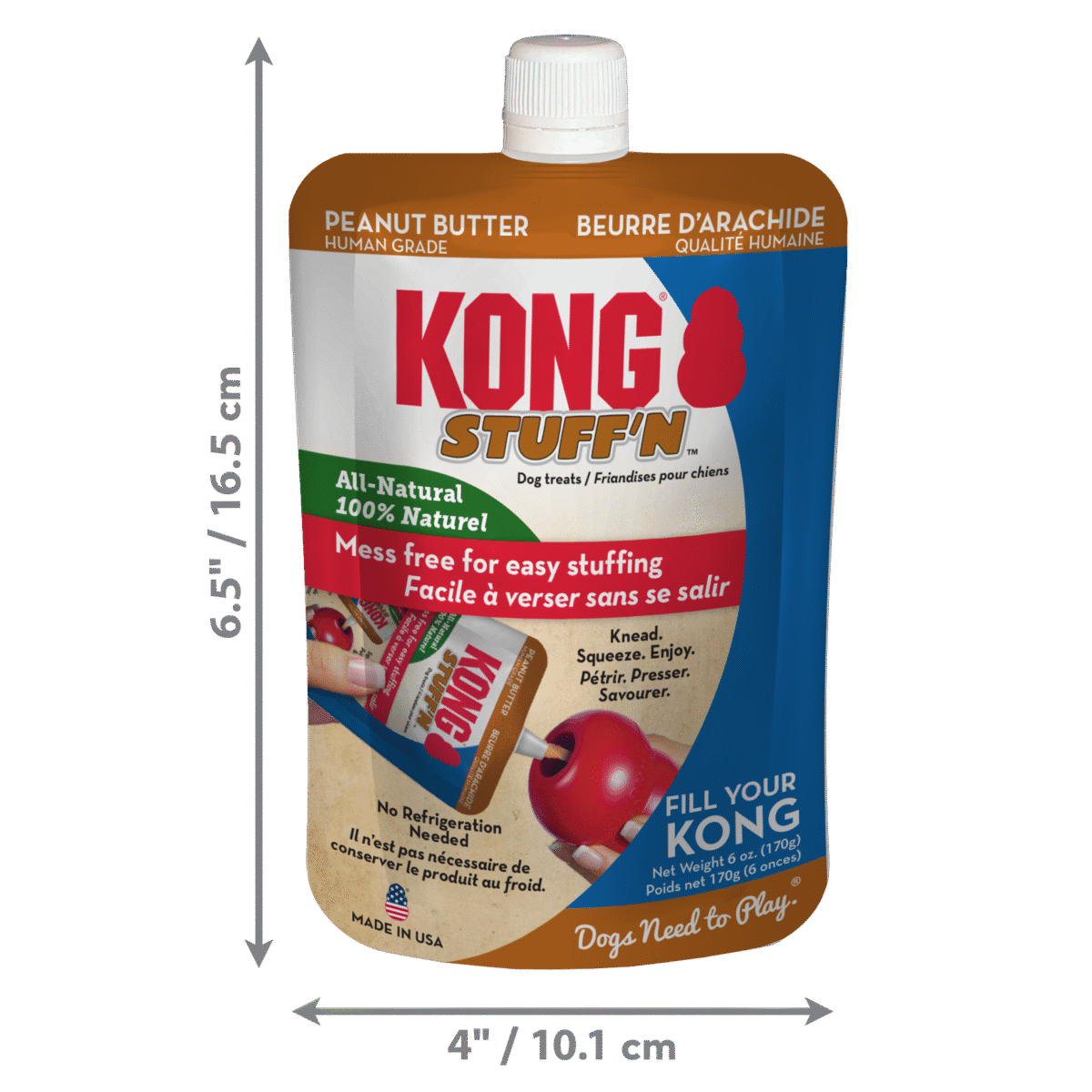 Kong Snacks Peanut Butter S - Slika 3