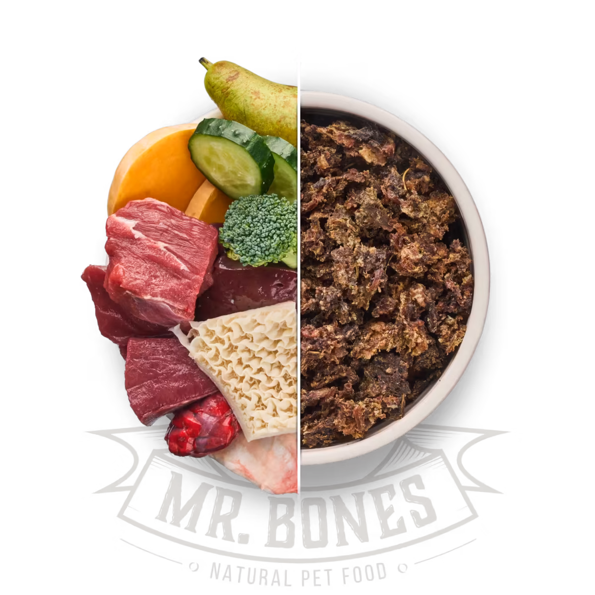 Mr.Bones - sušeni BARF - Govedina i zelene tripice - Slika 2