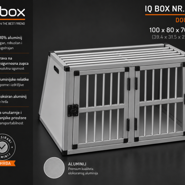 Kavez za pse - dupli - IQ BOX - 5 - SUV 1+1