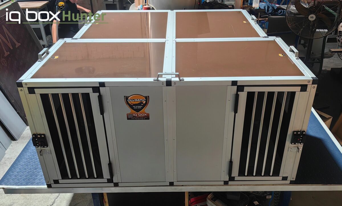 Kavez za pse - IQ BOX - SUV - Hunter 100x50x50cm - Slika 5