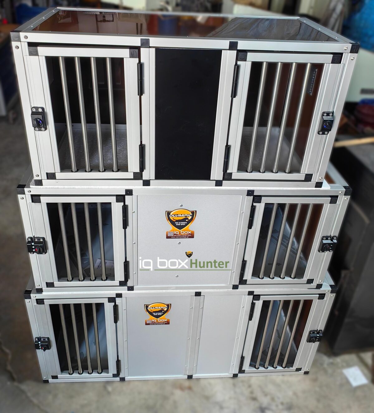 Kavez za pse - IQ BOX - SUV - Hunter 100x50x50cm - Slika 12