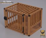 Kavez za pse - IQ BOX - Home - 2 - Wood+Wood Rails