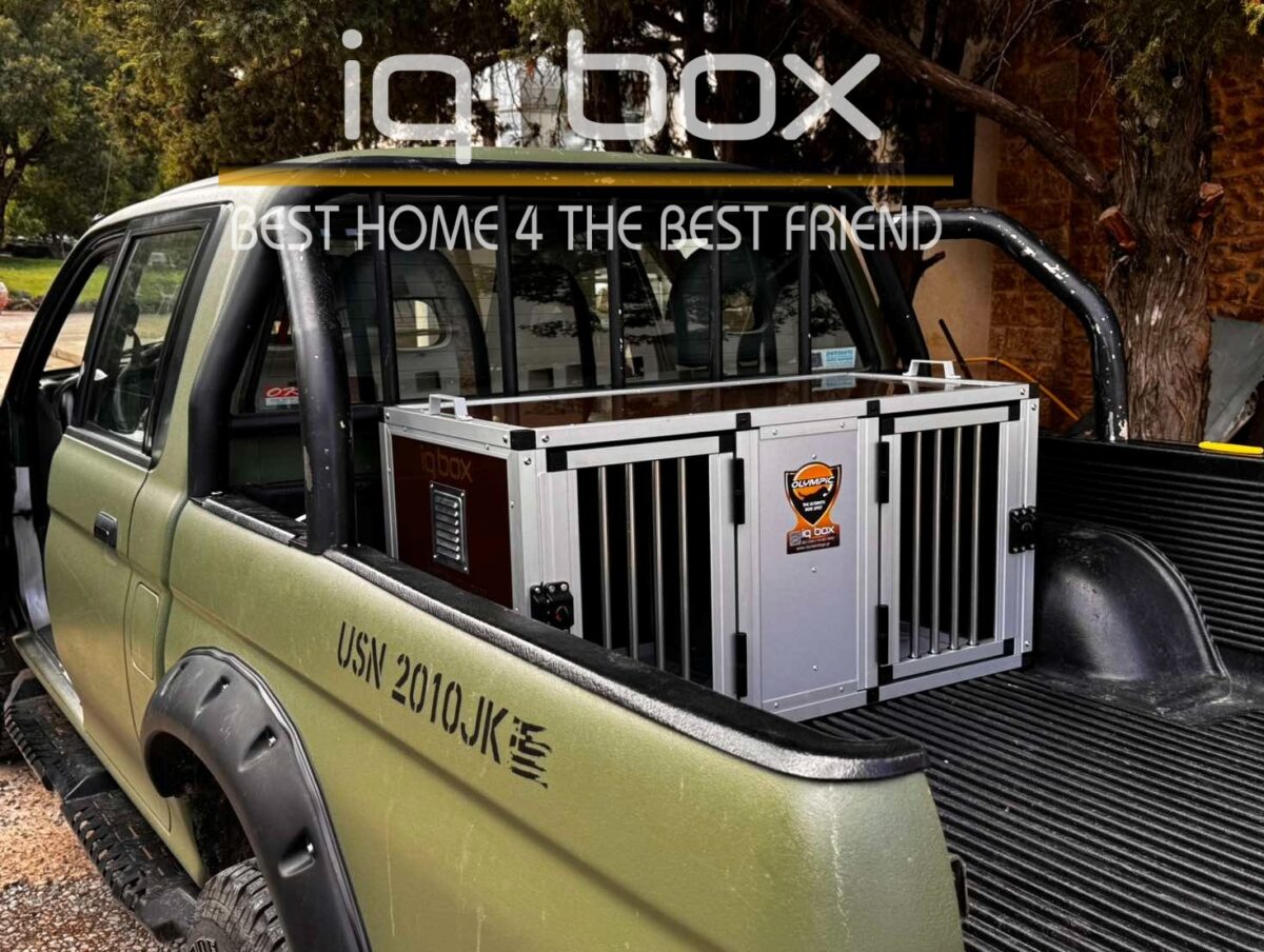 Kavez za pse - IQ BOX - SUV - Hunter 100x50x50cm - Slika 13