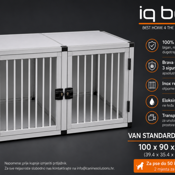 Kavez za pse - IQ BOX - VAN standard