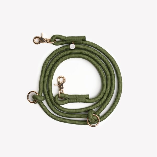 Furlou - Hands-free pleteni povodac za pse - Green