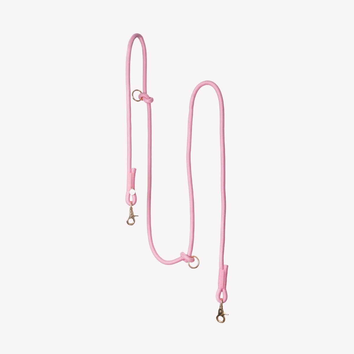 Furlou - Hands-free pleteni povodac za pse - Pink - Slika 2