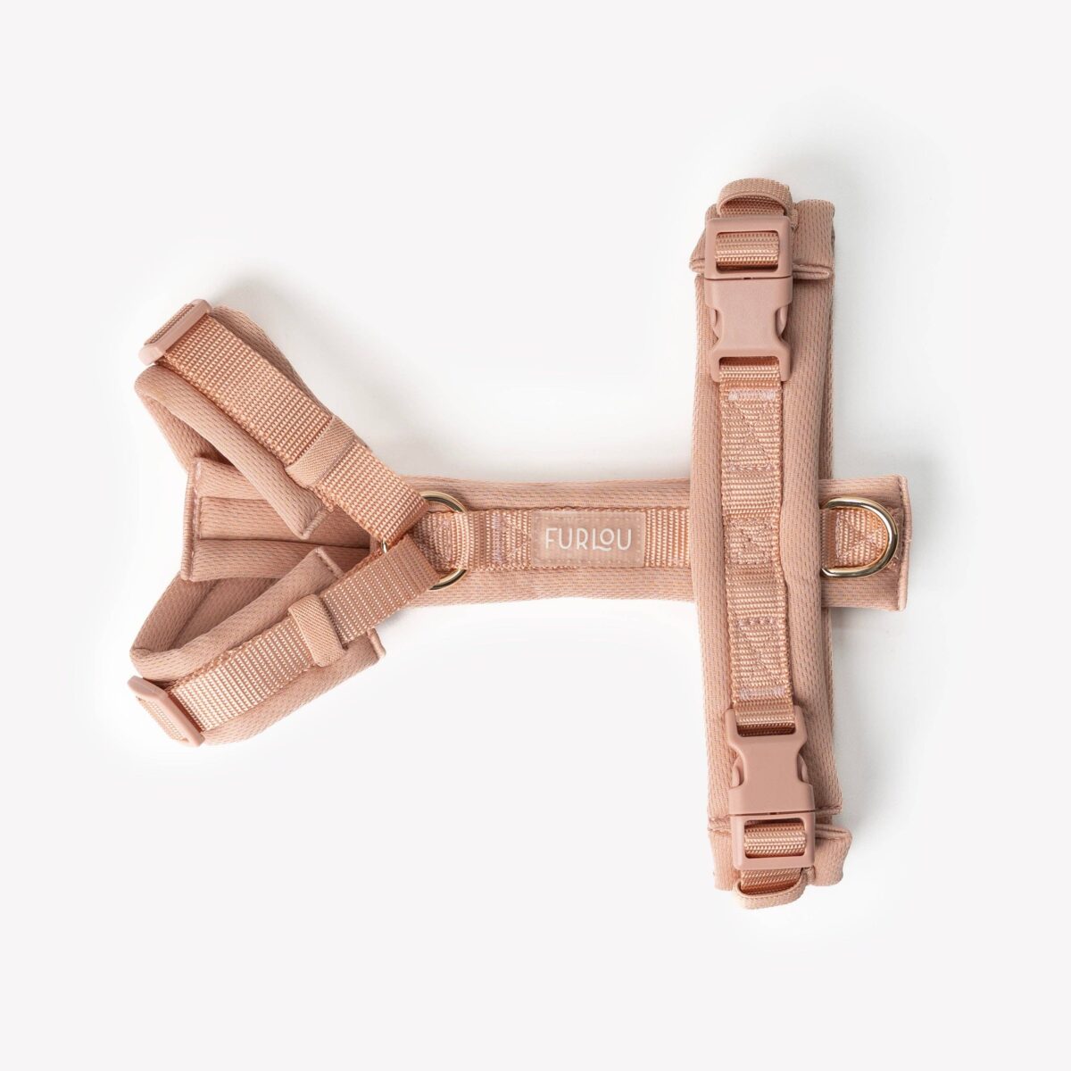 Furlou – Y oprsnica za pse Comfort – Powder Rose - Slika 2