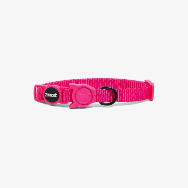 Zee.cat - Ogrlica za mace - Pink Led