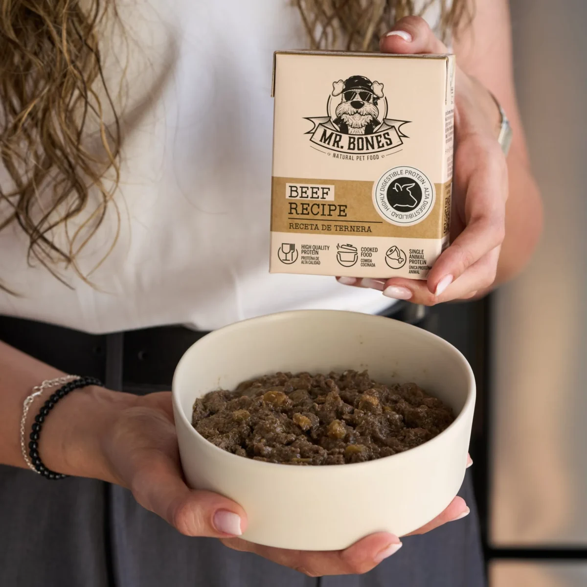 Mr.Bones - Kuhana hrana - Govedina 375g - Slika 4