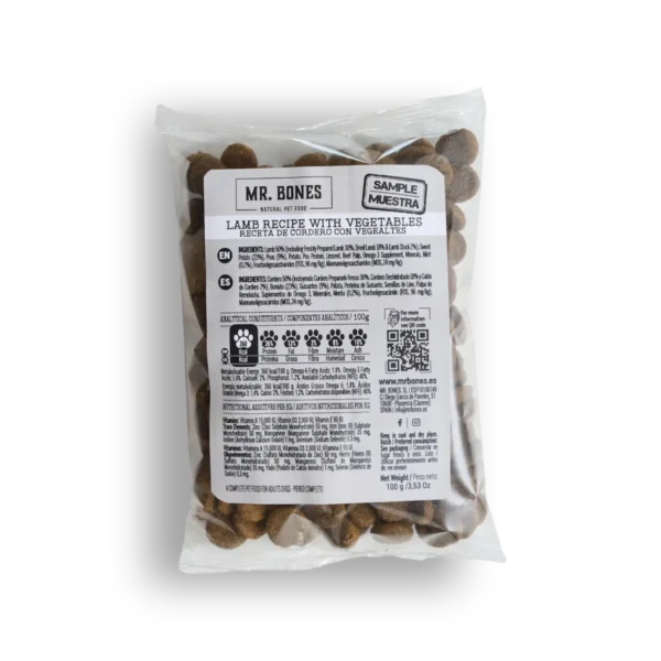 Mr.Bones - Suha hrana bez žitarica - Janjetina 100g