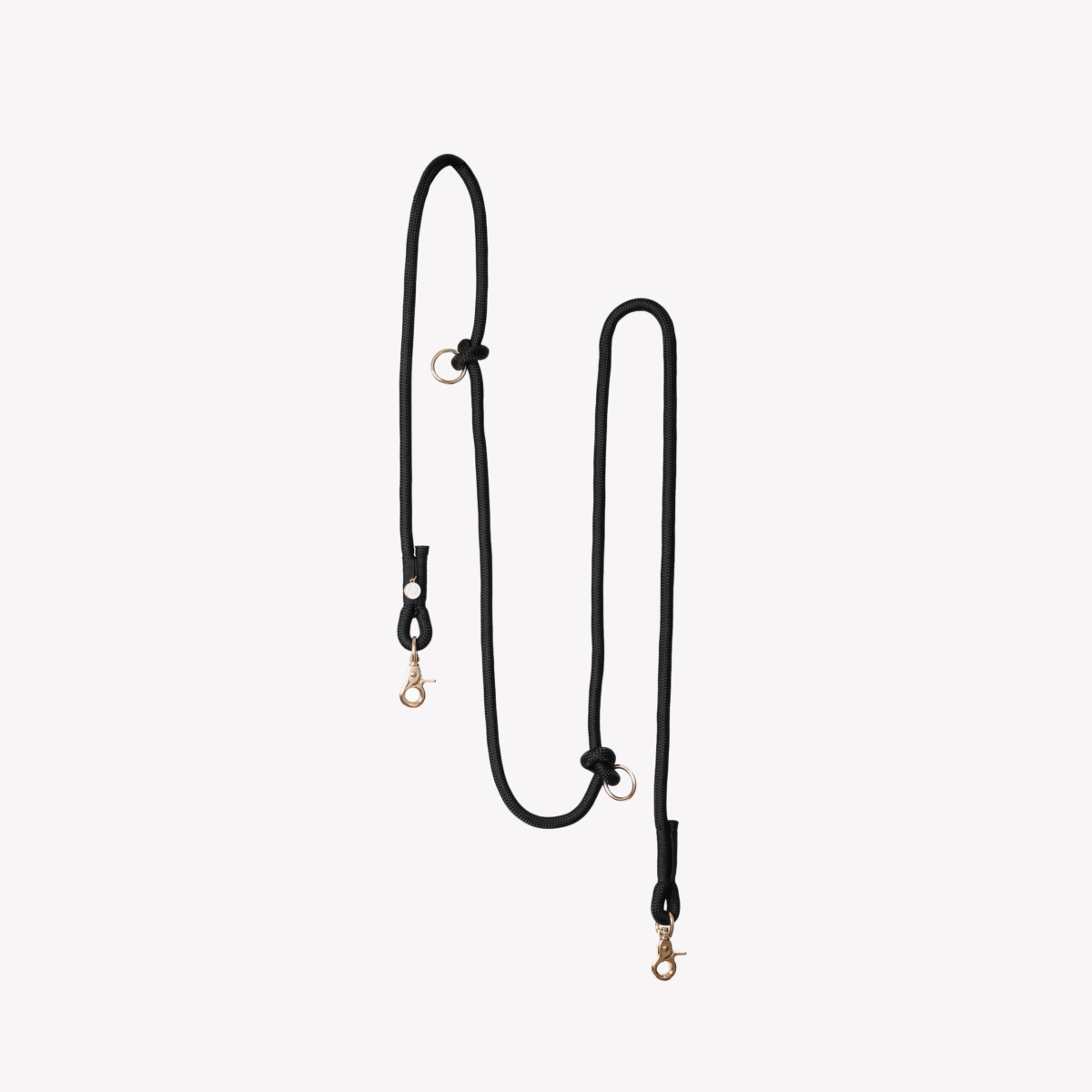Furlou - Hands-Free Pleteni povodac za pse - Black - Slika 2