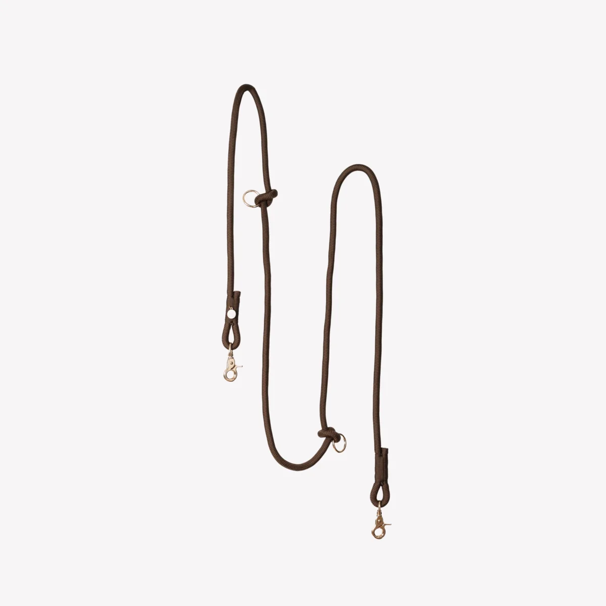 Furlou - Hands-Free Pleteni povodac za pse - Brown - Slika 2