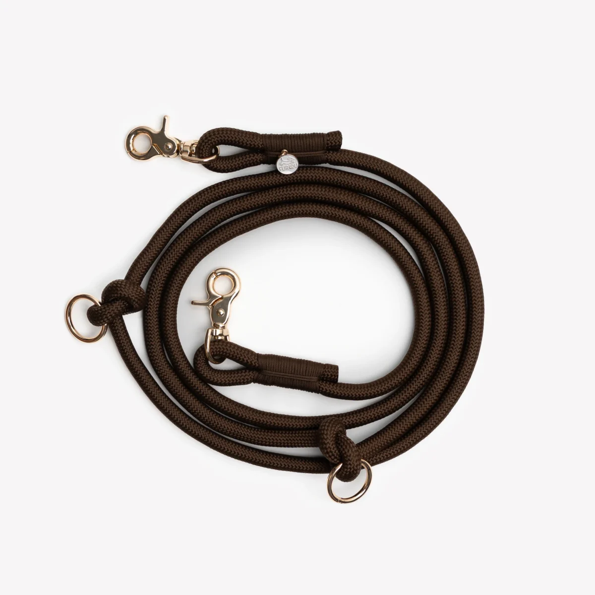Furlou - Hands-Free Pleteni povodac za pse - Brown - Slika 1