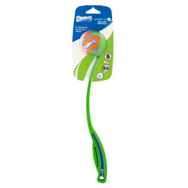Chuckit! – Sport Launcher 14S – Bacač loptica za male pse + loptica