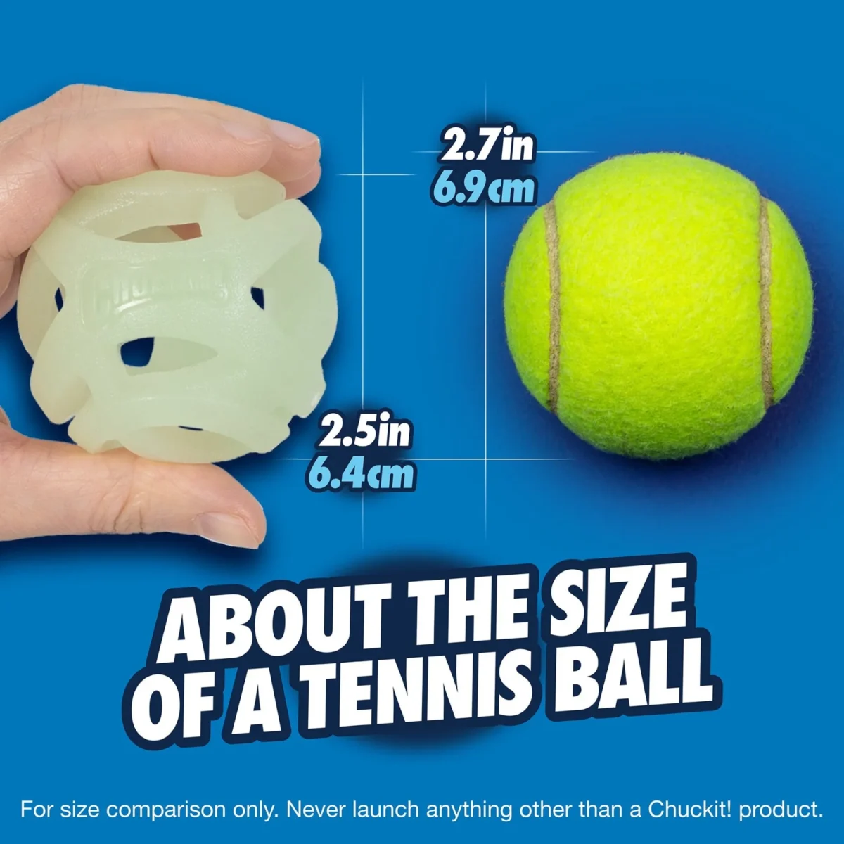 Chuckit! - Air Glow Balls - S - 2 komada - Slika 6