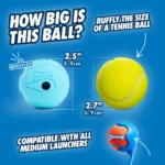 Chuckit! - Whistler Ball - M - Zviždeća loptica za pse - Slika 4