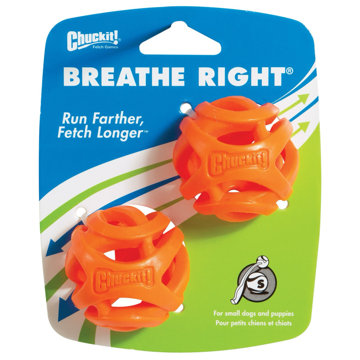 Chuckit! - Air Fetch Ball - Chase Ball - S - 2 loptice - Slika 1