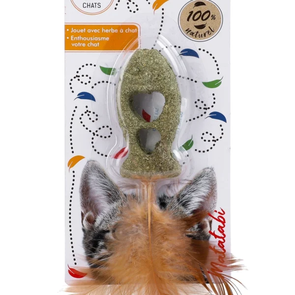 Wouapy - Feathered Fish Catnip - Igračka za mačke