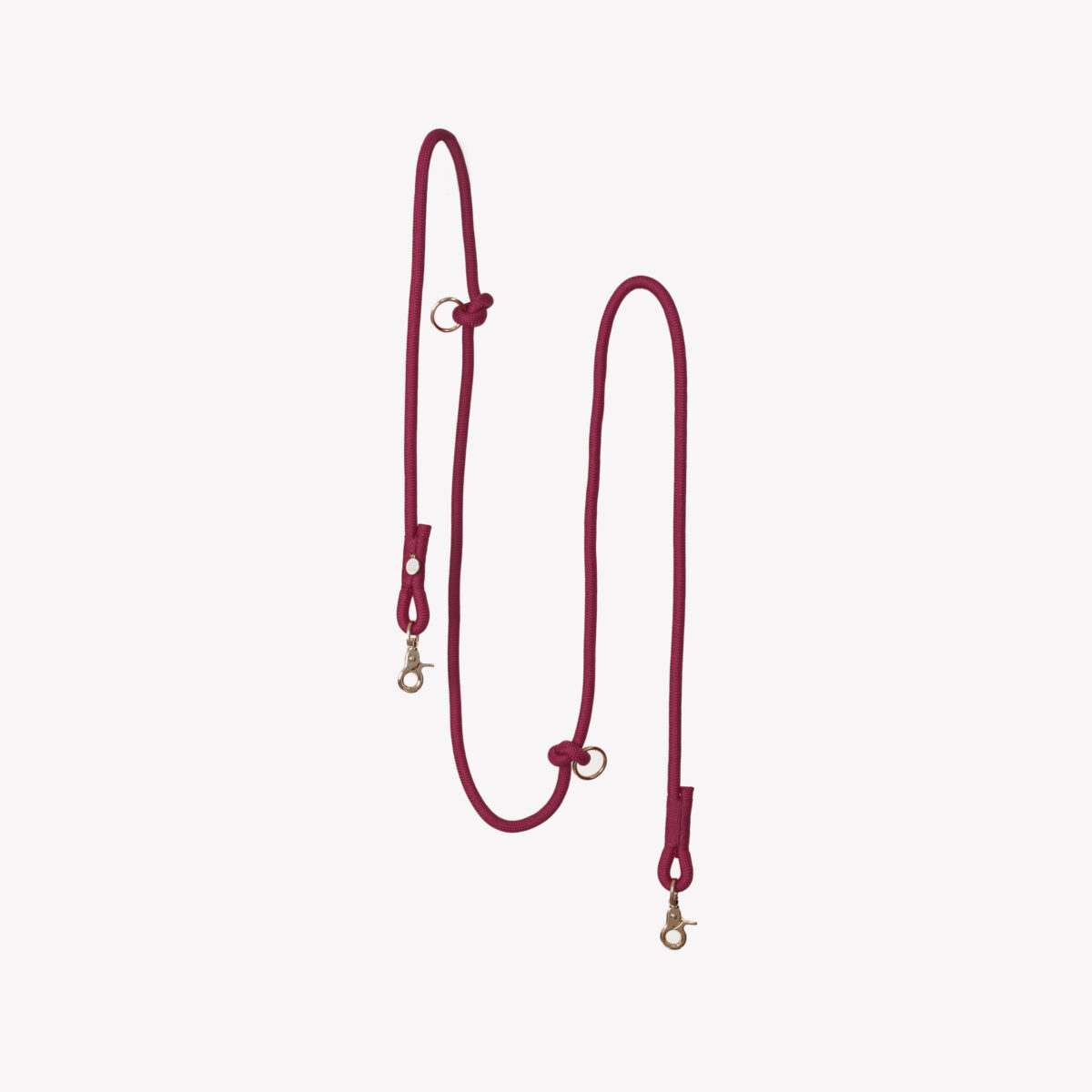 Furlou - Hands-Free Pleteni povodac za pse - Bordeaux - Slika 2