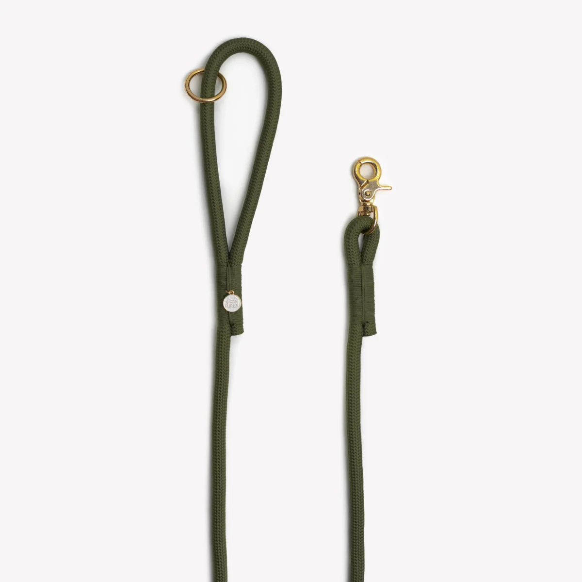 Furlou - Pleteni povodac za pse - Moss Green - Slika 2