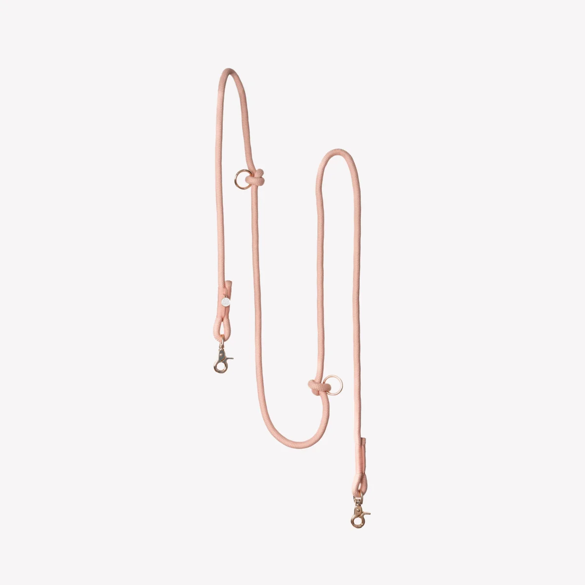 Furlou - Hands-Free Pleteni povodac za pse - Powder Rose - Slika 2