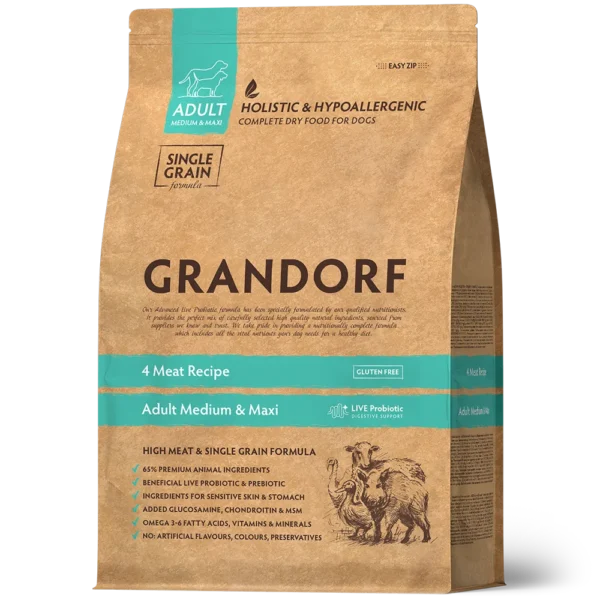 Grandorf 4 Vrste Mesa Adult Medium&Maxi