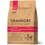 Grandorf Janjetina i Puretina Adult Medium&Maxi